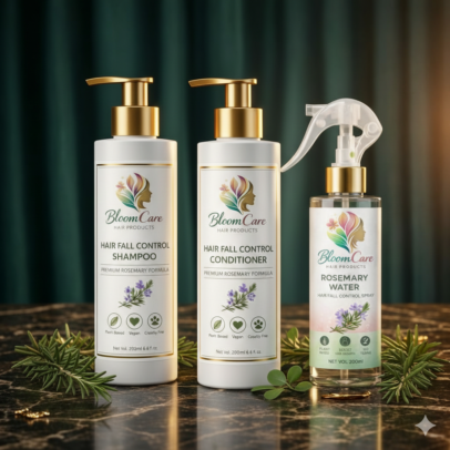 BloomCare Rosemary Scalp Renewal Ritual with Rosemary Shampoo & Conditioner