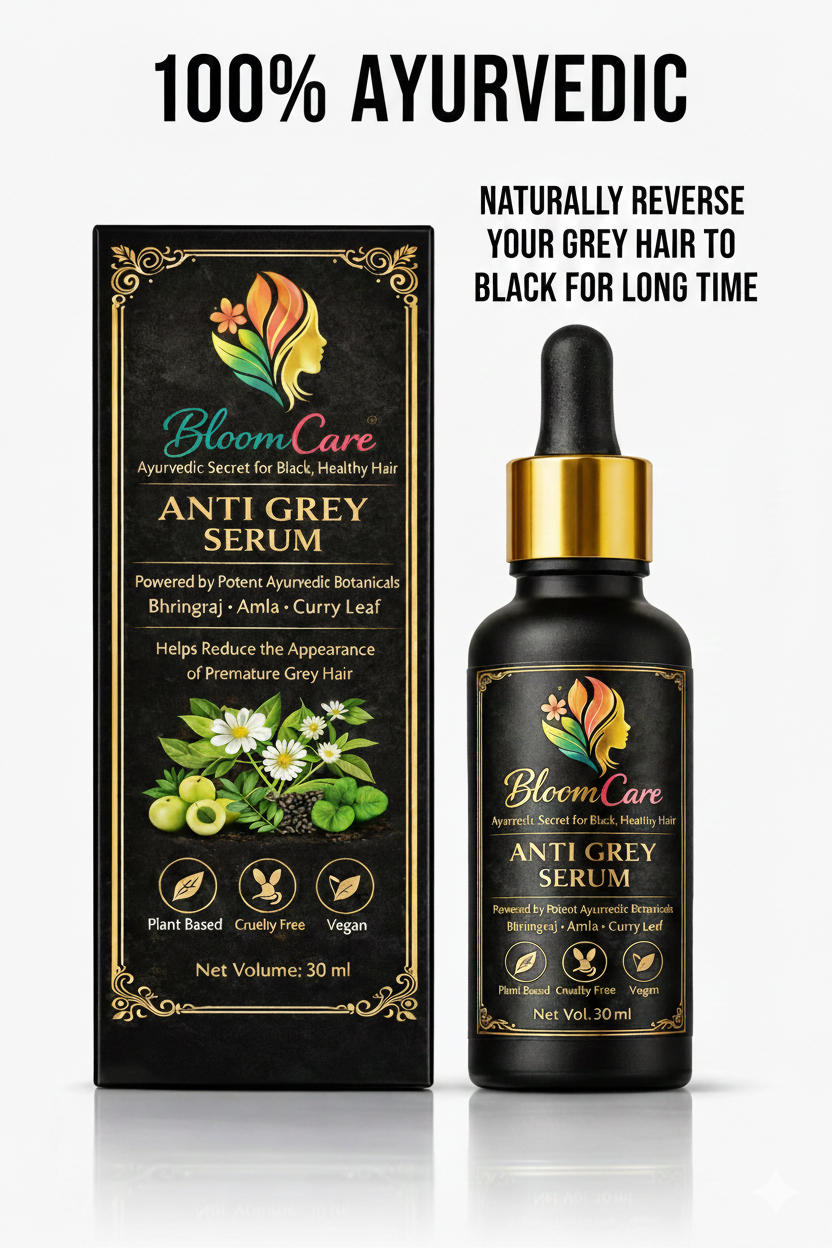 BloomCare Anti-Grey Hair Prime Serum for Premature Greying - Image 3