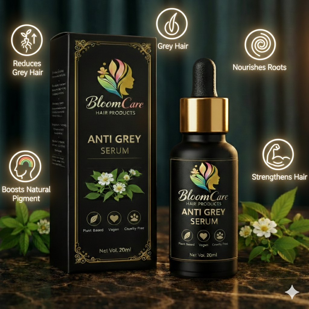 BloomCare Anti-Grey Hair Prime Serum for Premature Greying - Image 7
