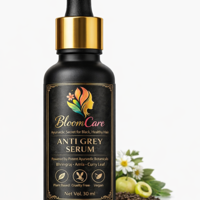BloomCare Anti-Grey Hair Prime Serum for Premature Greying