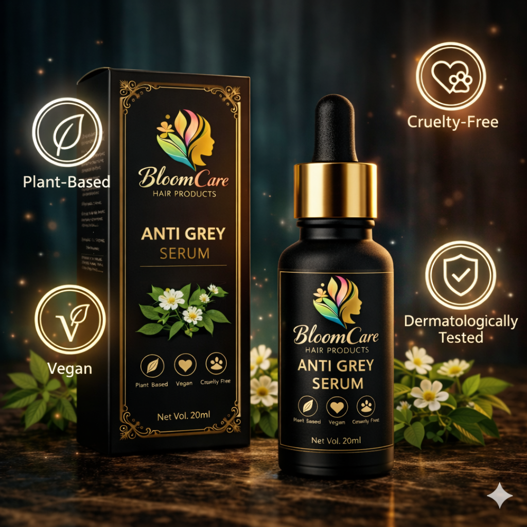 BloomCare Anti-Grey Hair Prime Serum for Premature Greying - Image 11