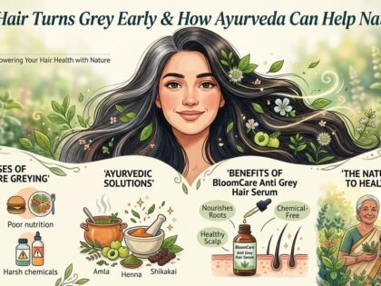 Why Hair Turns Grey Early & How Ayurveda Can Help Naturally